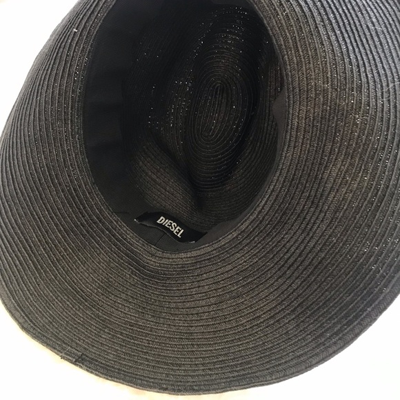DIESEL Woven Wide Sun Beach Hat - Picture 3 of 3